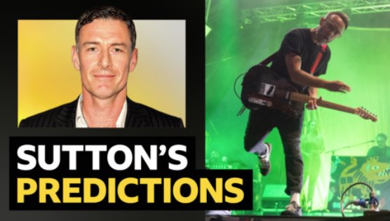 Sutton的預測vs嘉賓Idlewild吉他手Rod Jones & AI