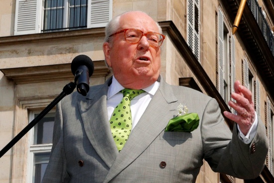 法國極右翼政黨創(chuàng)始人讓-瑪麗·勒龐因中風(fēng)住院