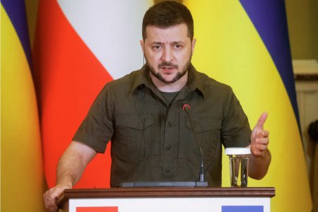 烏克蘭澤連斯基敦促歐盟盡快對俄羅斯石油和所有銀