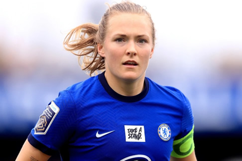 布魯斯之戰馬格達·埃里克森為切爾西的心態歡呼