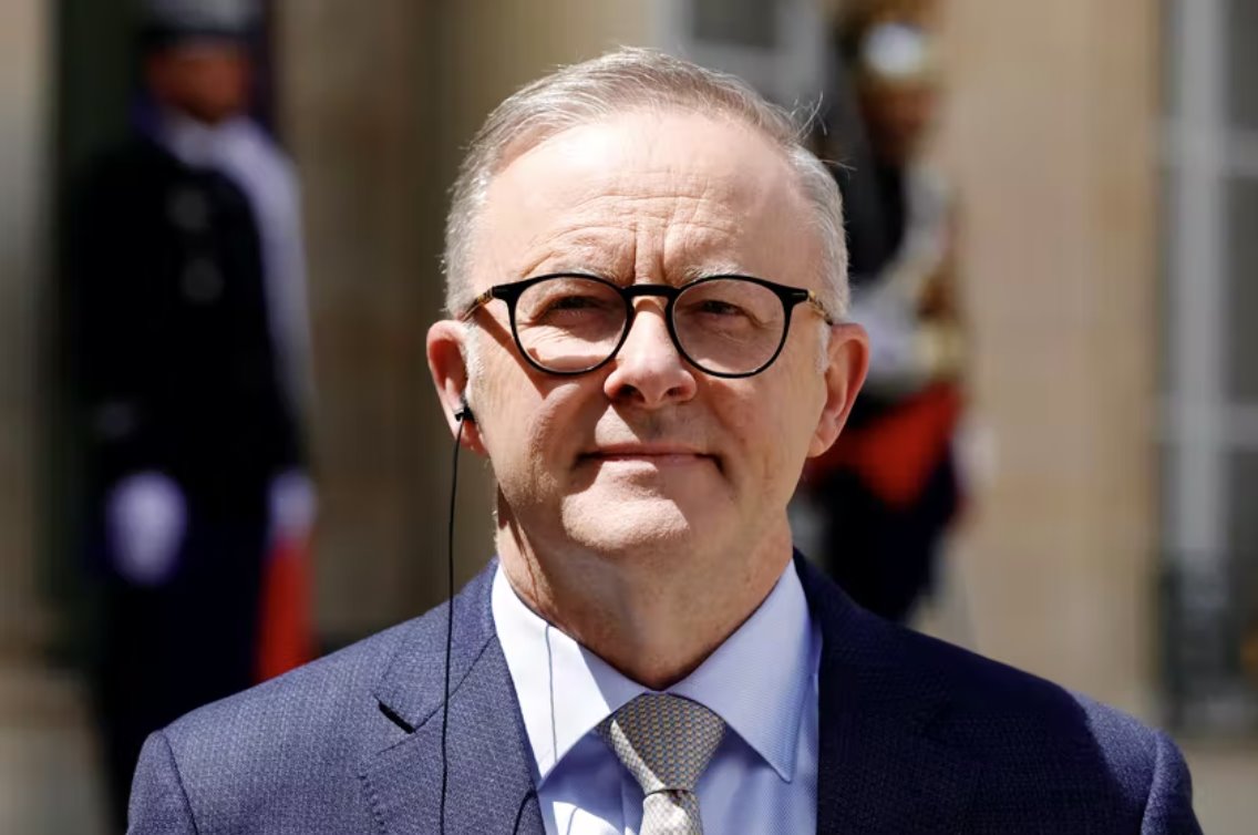 澳大利亞總理訪問烏克蘭基輔