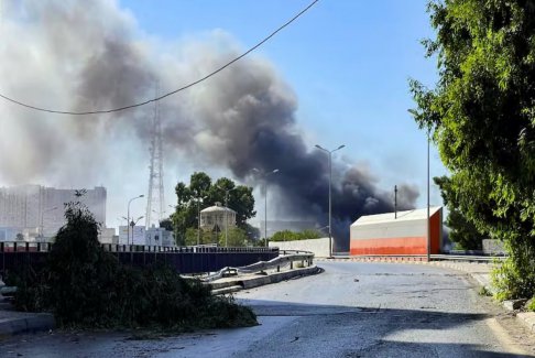 利比亞首都的黎波里戰(zhàn)斗后顯得很安靜