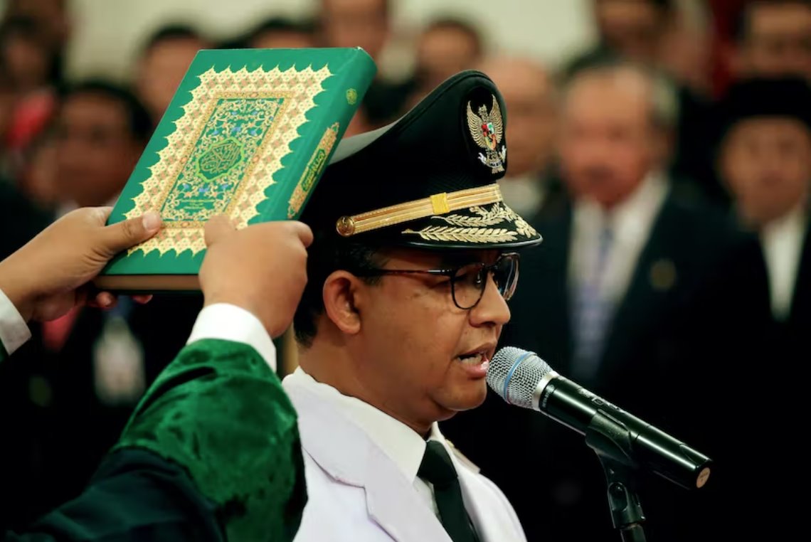 印尼全國(guó)民主聯(lián)盟黨支持即將卸任的雅加達(dá)州長(zhǎng)參加2024年總統(tǒng)大選