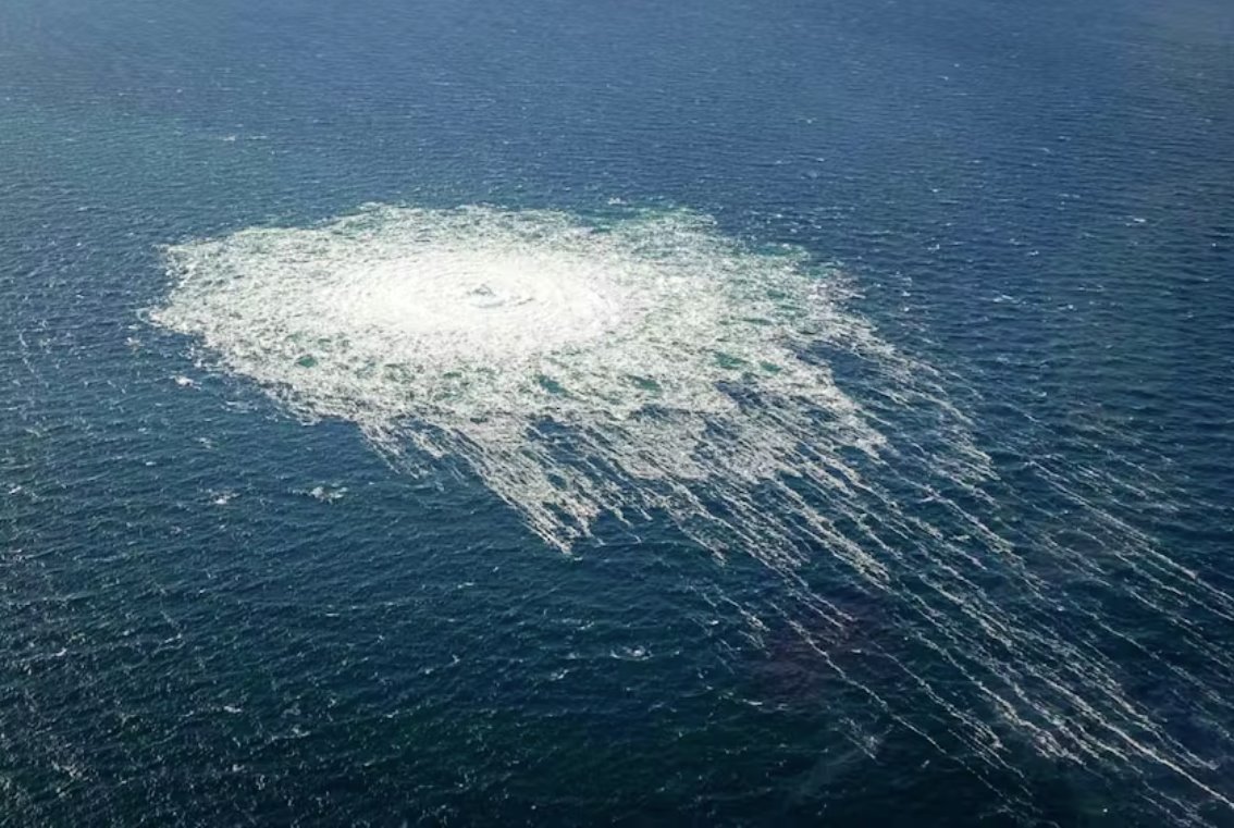 俄羅斯天然氣工業股份公司:2015年在北溪1號發現北約排雷艦