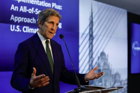 美國氣候特使克里檢測出COVID-19呈陽性