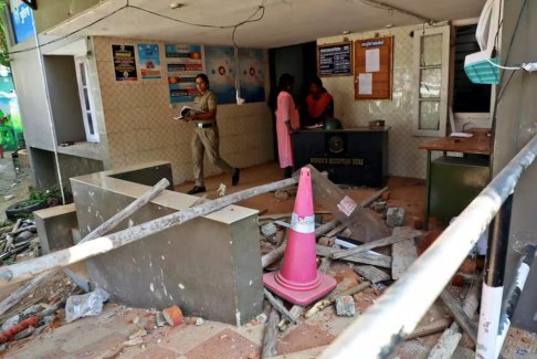 印度警方加強了喀拉拉邦阿達尼港周圍的安保