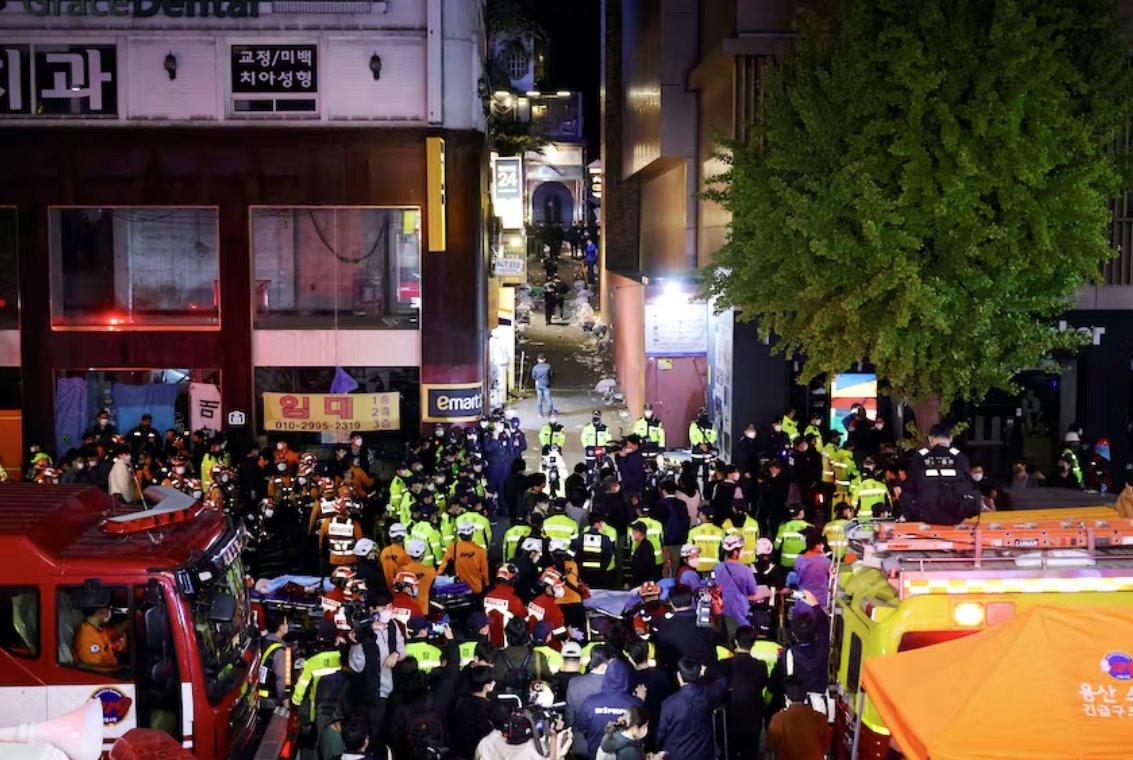 專家稱韓國致命的萬圣節踩踏本來可以避免