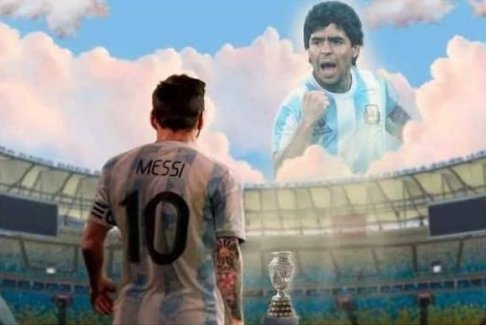 梅西進球數超越馬拉多納