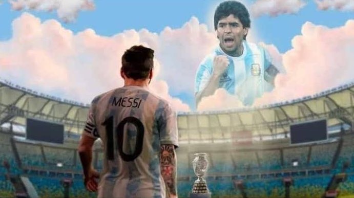 梅西進(jìn)球數(shù)超越馬拉多納