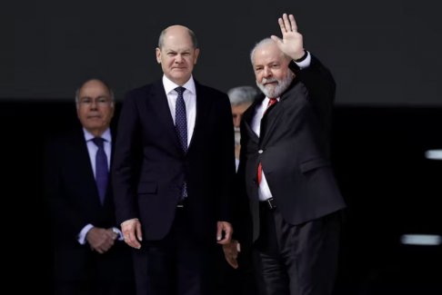 巴西總統盧拉冷落德國總理肖爾茨對烏克蘭的支持