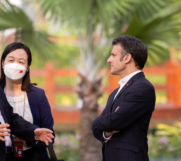 馬克龍希望歐盟在中國問題上的評論引發歐洲震蕩