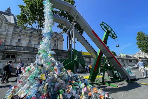 隨著巴黎條約談判的進行 塑料回收成為焦點