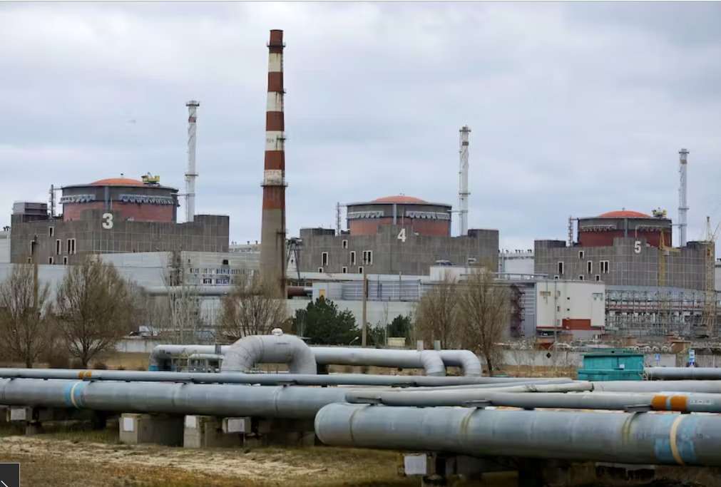 俄羅斯稱烏克蘭核電站附近的大壩受到高水位威脅