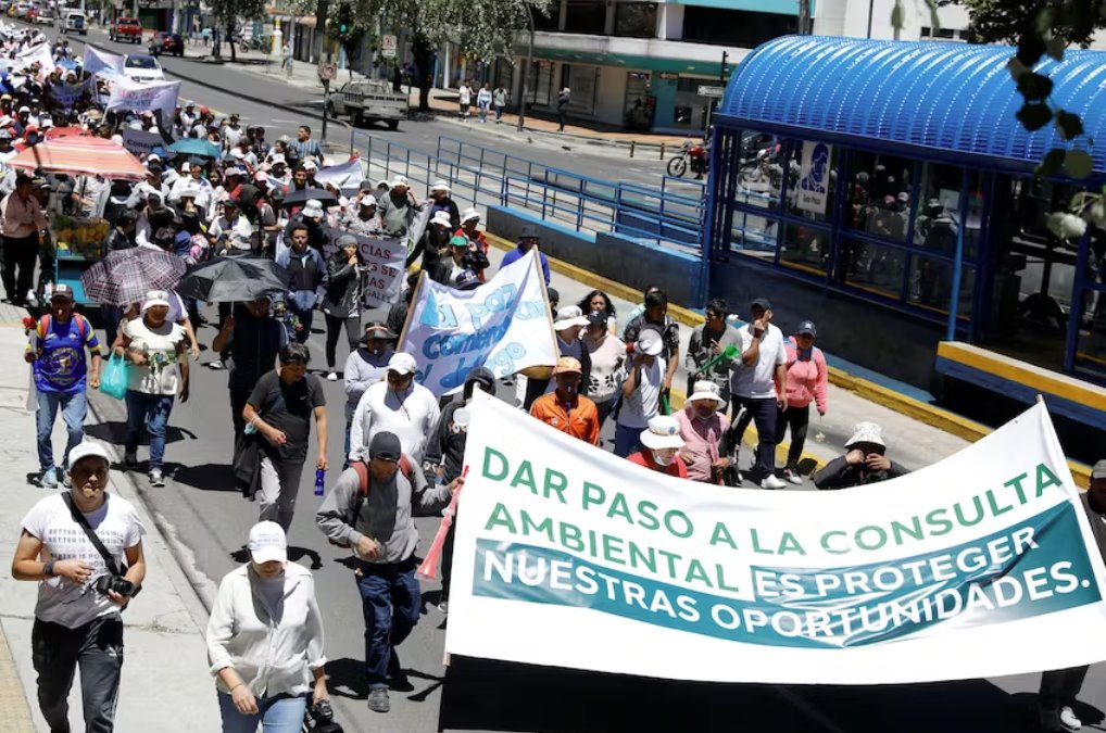 厄瓜多爾暫停環境法令導致20億美元投資癱瘓