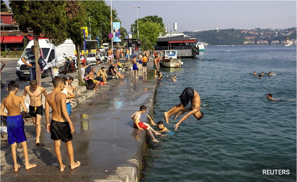 歐洲國家在歷史上最熱的一年中創下最熱的九月