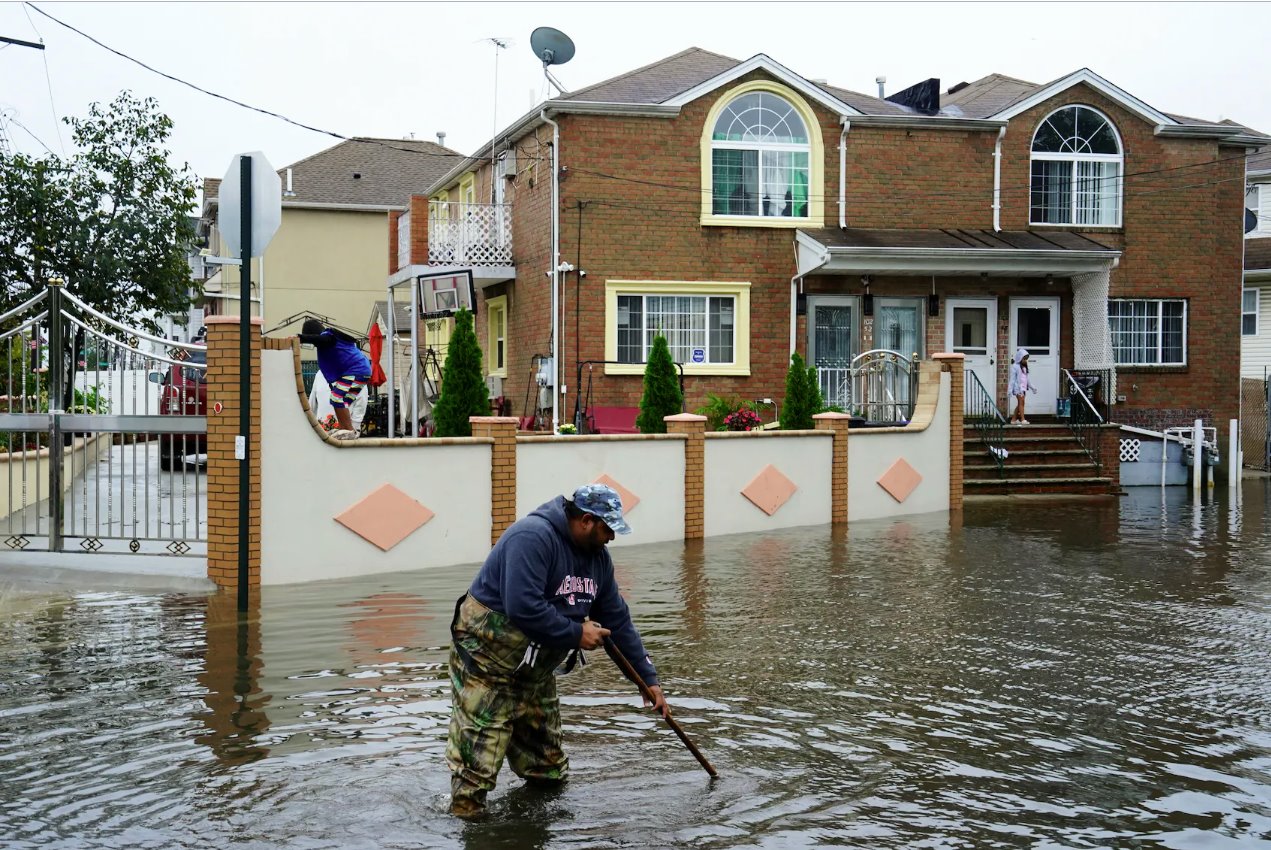 2023年9月29日,美國紐約市皇后區的海灘社區。