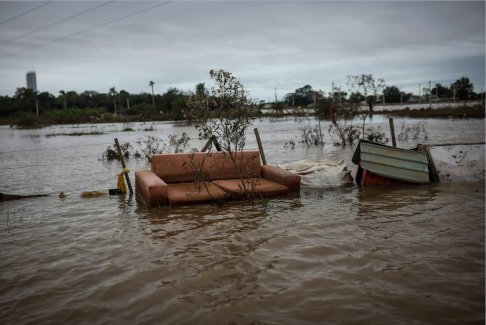 氣候變化使巴西發生大洪水的可能性增加了一倍