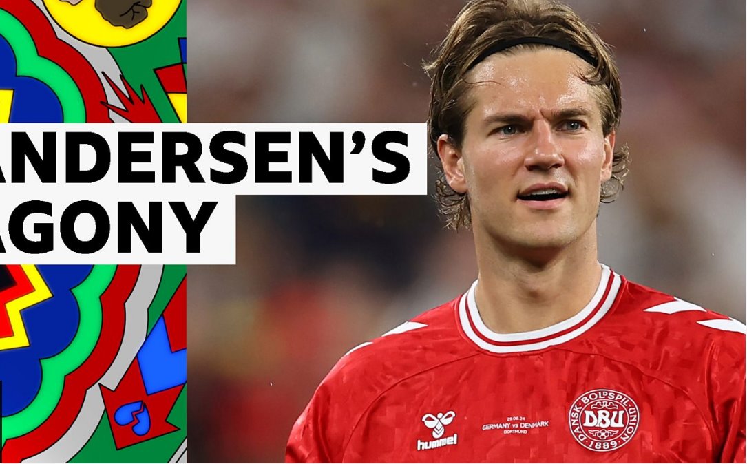 丹麥隊的安德森進球被吹，16秒后因手球被判罰點球。