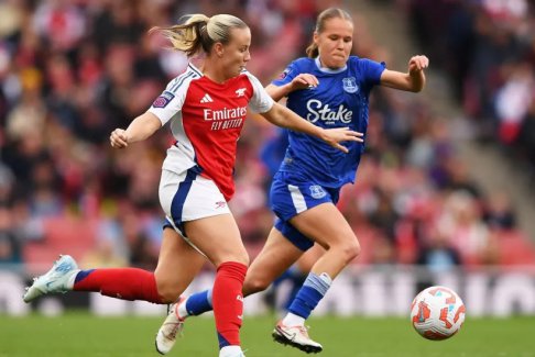 女子超級聯賽阿森納0-0埃弗頓