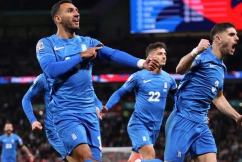 歐洲國家聯賽乙級聯賽英格蘭1-2希臘