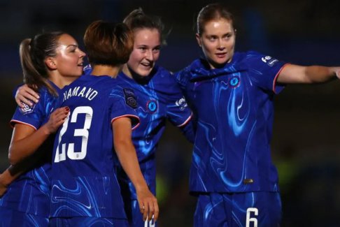 女子超級聯賽切爾西5-2托特納姆熱刺