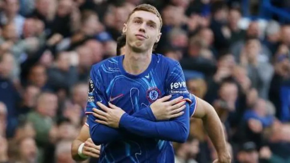 科爾&middot;帕爾默慶祝對陣紐卡斯爾的進球