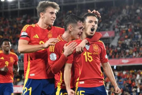 歐洲國家聯賽西班牙3-2瑞士