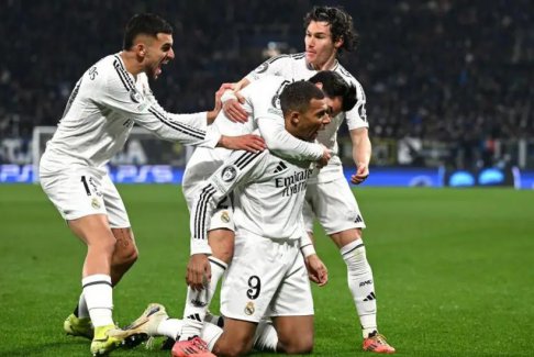 歐洲冠軍聯賽亞特蘭大2-3皇家馬德里