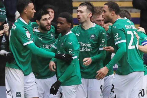 普利茅斯阿蓋爾2-2布里斯托爾市