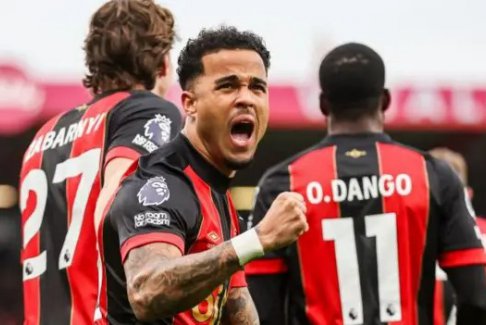 英超聯(lián)賽伯恩茅斯5-0諾丁漢森林