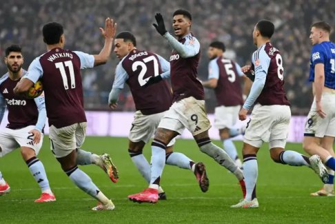 英超聯賽阿斯頓維拉1比1伊普斯維奇