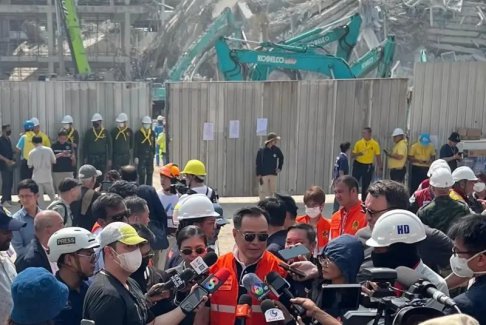 泰國副總理：地震導致曼谷建筑倒塌約50人失蹤