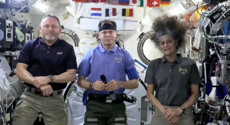 SunitaWilliams和BarryWilmore最初于2024年6月5日開始了為期10天的任務