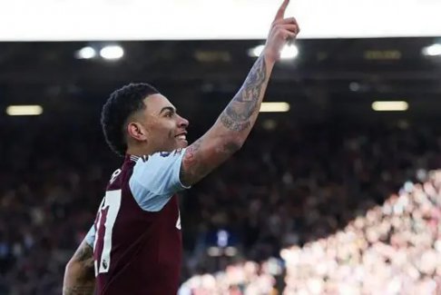 英超聯賽阿斯頓維拉2-1諾丁漢森林