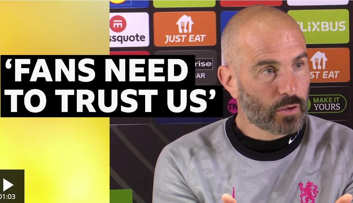 切爾西球迷需要相信我們——馬雷斯卡