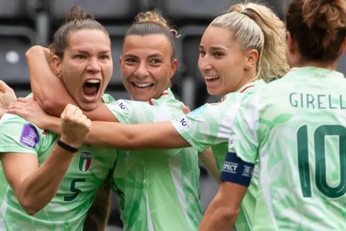 歐洲女子國家聯賽甲級聯賽威爾士1-4意大利