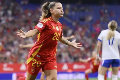 歐洲女子國家聯(lián)賽甲級聯(lián)賽西班牙2-1英格蘭