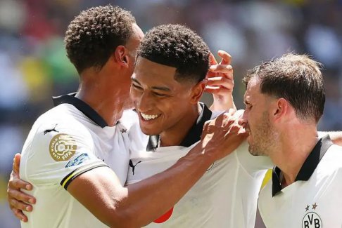 貝林漢姆在多特蒙德的首粒進球引發了人們對裘德的