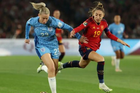 2025年女足歐洲杯決賽英格蘭隊VS西班牙隊