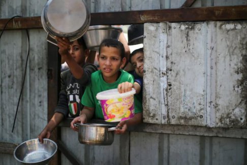 世衛組織：加沙營養不良率達到警戒水平人道主義危