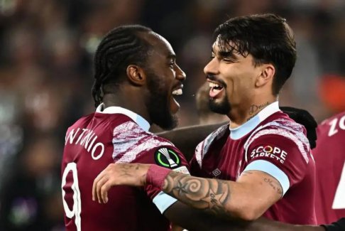 帕奎塔承諾加盟西漢姆聯 安東尼奧將缺席