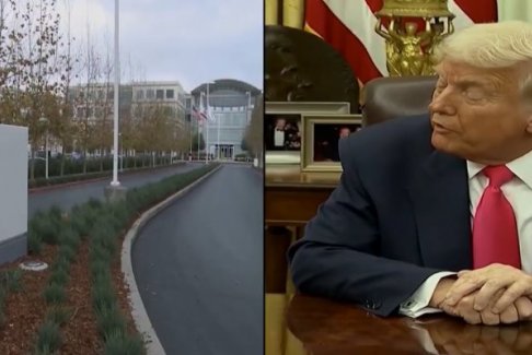 特朗普宣布蘋(píng)果將向美國(guó)制造業(yè)再投資1000億美元