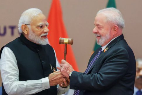 印度總理莫迪與巴西總統(tǒng)盧拉同意加強貿(mào)易和技術合