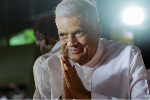 斯里蘭卡前總統拉尼爾·維克勒馬辛哈因涉嫌挪用資