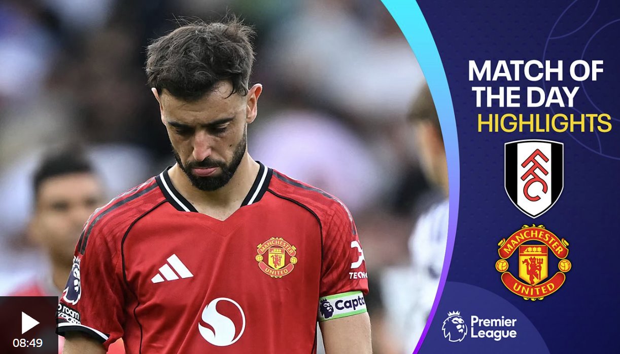 費爾南德斯罰失點球,曼聯客場戰平富勒姆