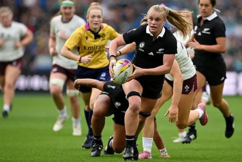 采訪橄欖球黑蕨隊明星米勒