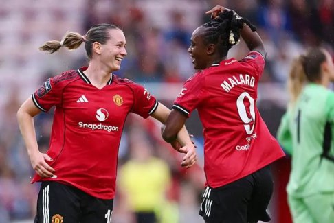 英格蘭女子超級聯賽曼聯4-0萊斯特城