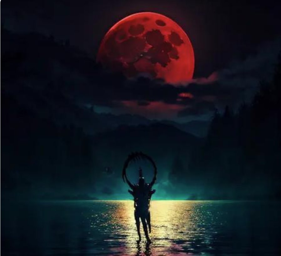 今晚血月現身，它對人體沒有害，可以放心欣賞。