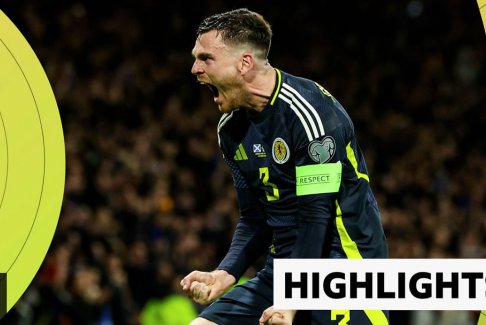 蘇格蘭隊在漢普頓公園賽場最后時刻進球擊敗希臘隊