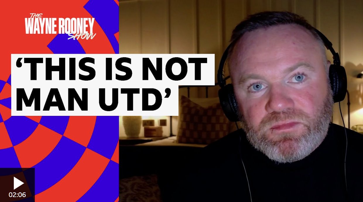 “我不認識這家足球俱樂部”——魯尼對曼聯(lián)的絕望